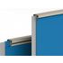 Rails supérieurs Combi Beige pour piscine acier de 5.0 m