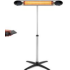 Chauffage Electrique Infrarouge sur pied Blade 2000 W Noir