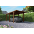 Carport Bois Autoclavé VICTOR 16.5m2