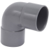 Raccord PVC évacuation Coude 90° 100mm FF