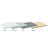 Volet roulant Hors sol électrique sur rail MARQUISE pour piscine rectangulaire 620x420cm