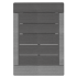 Caillebotis pour douche d'extérieur Coloris DARK GRAY