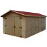 Garage panneaux épaisseur 16mm de 15.6m²