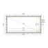 Piscine bois Rectangulaire SASHA 620x320x131cm  Liner Bleu