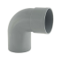 Raccord PVC évacuation Coude 90° 40mm MF