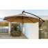 Parasol deporté Netspa avec base + LED solaire intégrées