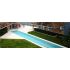 Couloir de nage Piscine Bois UBBINK LINEA 1550x350x155cm