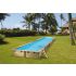 Couloir de nage Piscine Bois UBBINK LINEA 1550x350x155cm