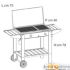 Barbecue A Gaz Lugano L70 x P40 x H79 cm