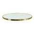 Table Bistro Original 2 Personnes 60 x 60 x 71 cm Décor Marbre de Genes 