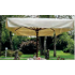 Parasol rectangulaire mat en bois TIMBERS - 400 x 300 cm