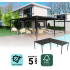 Pergola Bioclimatique L Aluminium Anthracite