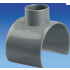 Raccord PVC évacuation Selle de Branchement 90° 100/110/125x40mm