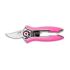 Petit sécateur Rose Lame Courbe avec Strass HAPPY LINE DIAMOND