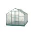 Serre Jardin Structure Alu Verte 10,50 m2