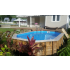 Piscine bois UBBINK SUNWATER 490x300x120cm