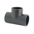 Raccord PVC Té 90° 400 mm PN 10 femelle à coller