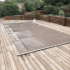Bâche à barres pour Piscine Linéa  800x500 - H140cm