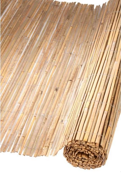 Canisse en  bambou fendus 1,5 x 5 m