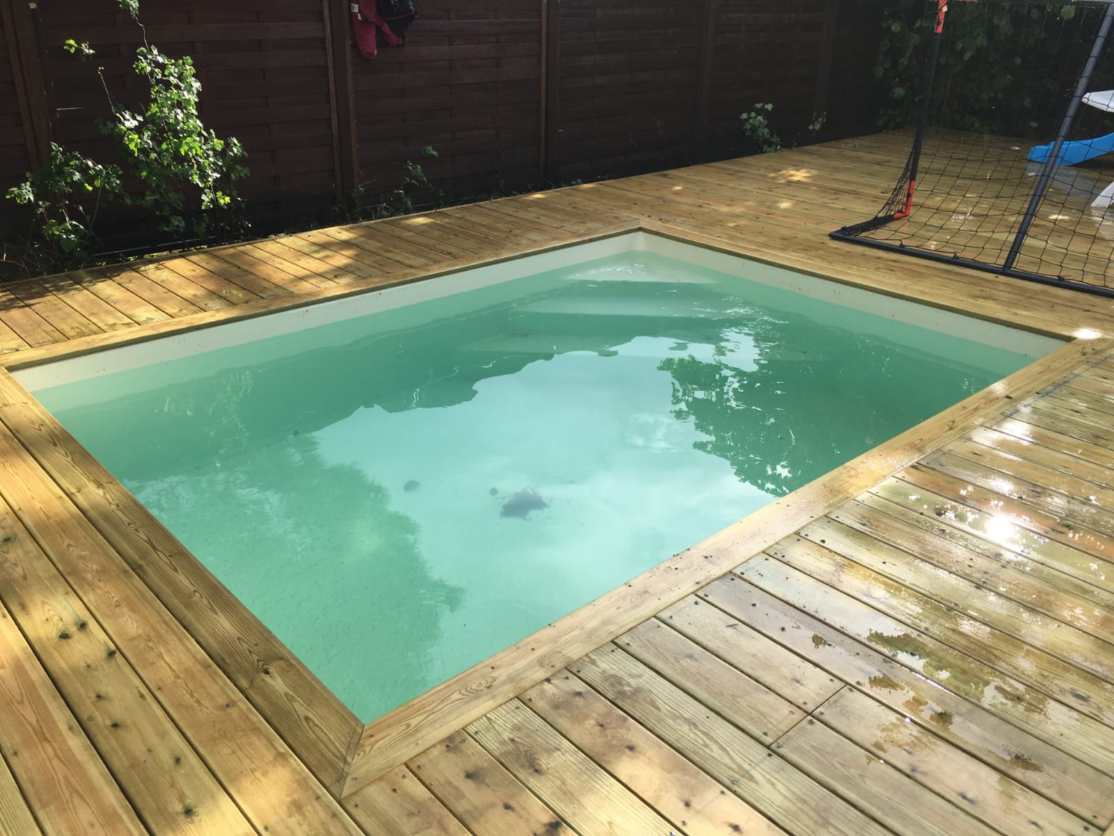 Piscine Bois Luxe Rectangulaire 520x320x131cm - LeKingStore