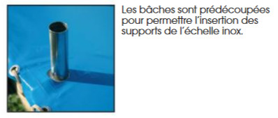 Bâche hiver pour piscine rectangulaire UBBINK 450x250cm - Toutes nos bâches  sont disponible sur notre site Le King Store ! - LeKingStore